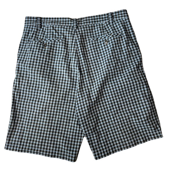 Tommy Bahama Size 36 Men's Shorts Blue Gingham Plaid - Picture 4 of 12